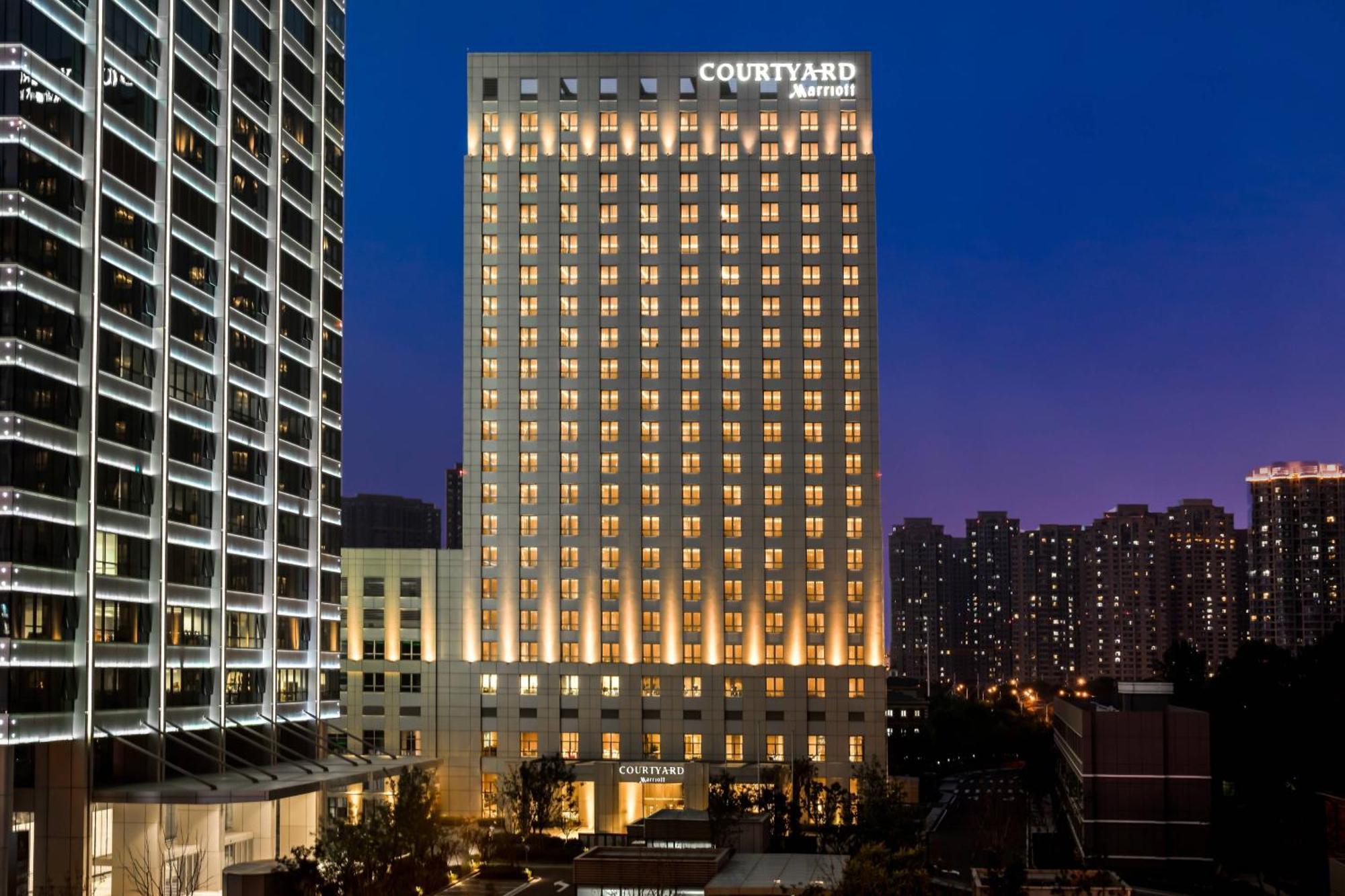 Hôtel Courtyard By Marriott Tianjin Hongqiao Extérieur photo